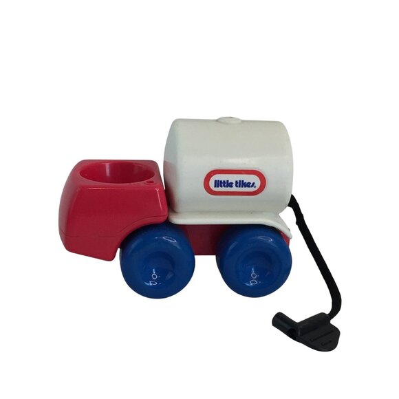 Little Tikes Toddle Tots Dump Truck Gas Tanker Car Girl Construction Figures - Picture 3 of 14